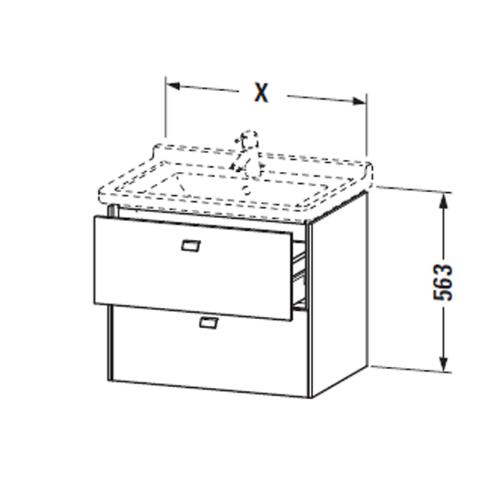 Duravit Starck 3 Раковина двойная 130х49 cм, цвет белый 332130000