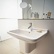 Duravit Starck 3 Раковина подвесная прямоугольная с 1 отв 60x45x19h см, цвет: белый 0300600000