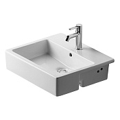 Duravit Vero Раковина встр. до половины с перел., 55x47 cм, цвет белый 0314550000