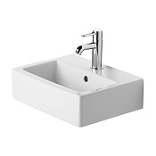 Duravit Vero Раковина для рук, шлиф., с перел., 45x35 cм, цвет белый 0704450027