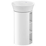 Duravit White Tulip Раковина диаметром 50 см, накладная, с керам. крышкой, цвет белый 2365500070