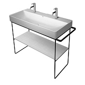 Duravit DuraSquare Раковина встраиваемая 100 cм, с 1 отв. под смеситель, цвет белый 2353100041