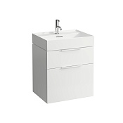 Laufen Kartell Раковина 60х46хh12 cм, с 1 отв., с покр. LLC, цвет белый 8.1033.3.400.104.1