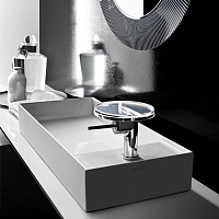 Laufen Kartell Раковина-чаша 75х35хh12 cм, без перелива, без отв., цвет белый 8.1233.2.000.112.1