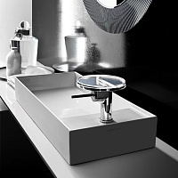 Laufen Kartell Раковина-чаша 75х35хh12 cм, с 1 отв., с покр. LLC, цвет белый 8.1233.2.400.111.1