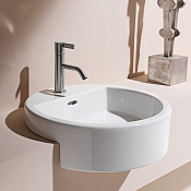 Laufen Living City Раковина 46х46хh15,5 см, с 1 отв., цвет белый 8.1343.1.000.104.1