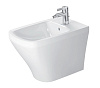 Duravit DuraStyle Биде напольное 37x57,5 см, с 1 отверстием под смеситель и переливом, цвет: белый 22841000001