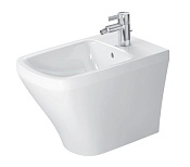 Duravit DuraStyle Биде напольное 37x57,5 см, с 1 отверстием под смеситель и переливом, цвет: белый 22841000001