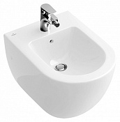 Villeroy & Boch Subway Plus Биде подвесное, цвет star white 740000R2