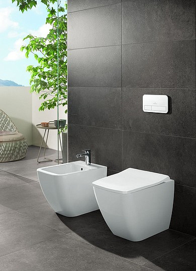 Villeroy & Boch Venticello Биде напольное, цвет: Alpin White/CeramicPlus 441200R1