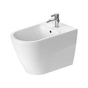 Duravit D-Neo Биде напольное 37x65хh40 cм, с переливом, цвет белый 22941000001