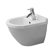 Duravit Starck 3 Биде подвесное 47,5х36 cм, крепления Durafix, цвет белый 2281150000