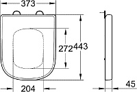 Grohe Euro Ceramic Унитаз-компакт для бачка, цвет : белый 39338000