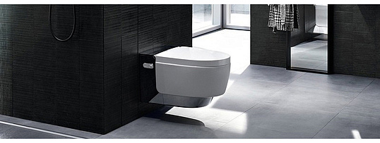 Geberit AquaClean Mera Comfort Унитаз-биде подвесной безобод. с крышкой микролифт цвет: белый глянц. 146.214.21.1