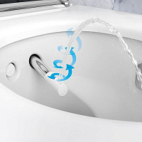 Geberit AquaClean Mera Comfort Унитаз-биде подвесной безобод. с крышкой микролифт цвет: белый глянц. 146.214.21.1