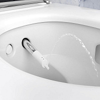 Geberit AquaClean Mera Comfort Унитаз-биде подвесной безобод. с крышкой микролифт цвет: белый глянц. 146.214.21.1