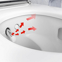 Geberit AquaClean Mera Comfort Унитаз-биде подвесной безобод. с крышкой микролифт цвет: белый глянц. 146.214.21.1