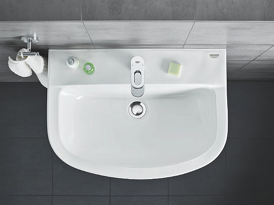 Grohe Bau Ceramic Рукомойник, с переливом, цвет: белый 39424000