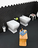 ArtCeram Jazz Крышка-сиденье для унитаза с микролифтом, цвет: glossy white JZA006 01 71