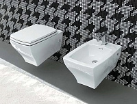 ArtCeram Jazz Крышка-сиденье для унитаза с микролифтом, цвет: glossy white JZA006 01 71