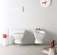 ArtCeram Civitas Крышка-сиденье для унитаза с микролифтом, цвет: glossy white CIA010 01 71