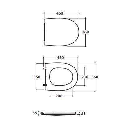 Globo 4ALL Крышка-сиденье для унитаза, с микролифтом, крепление хром, цвет: белый матовый MDR20BO