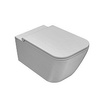 Globo Stone Крышка-сиденье для унитаза, с микролифтом, крепление хром, цвет: белый глянцевый ST024BI