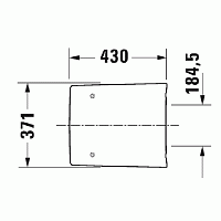 Duravit Viu Сиденье для компактного унитаза 257309, цвет белый 0021290000