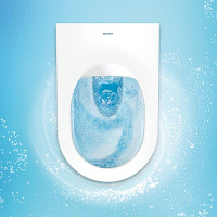 Duravit D-Neo Чаша унитаза напольная без крышки и бачка 39x65 см, цвет: белый 2002090000