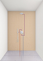 Grohe Rainshower Кронштейн для верхнего душа настенный 28,6 см, цвет: хром 28576000