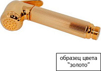 Bossini Шланговое подключение с держателем душа, цвет: gold C17000.021