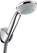 Hansgrohe Crometta Душевой гарнитур: лейка 2 режима Vario, держатель, шланг 160 см, цвет: хром 27559000