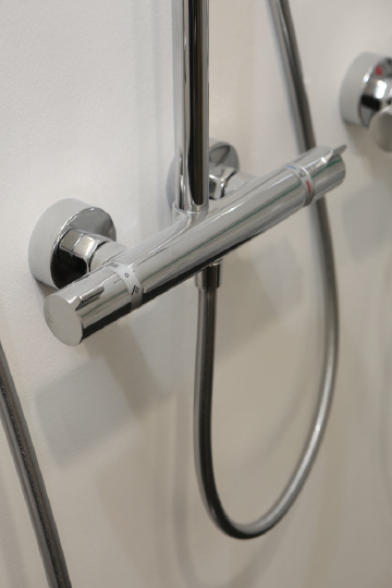 Hansgrohe Raindance Select S Душевая стойка: термостат, верхний душ 30 см, ручной душ, цвет: хром 27133000