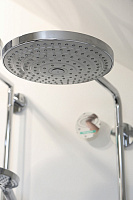 Hansgrohe Raindance Select S Душевая стойка:термостат,верхний душ 24 см,ручной душ, цвет: хром/белый 27129400