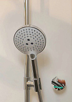 Hansgrohe Raindance Select S Душевая стойка:термостат,верхний душ 24 см,ручной душ, цвет: хром/белый 27129400