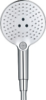 Hansgrohe Raindance Select S Душевая стойка:термостат,верхний душ 24 см,ручной душ, цвет: хром/белый 27129400