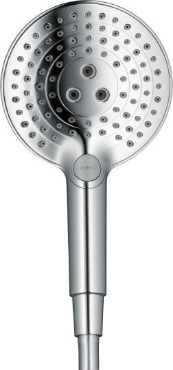 Hansgrohe Raindance Select S Душевая стойка: термостат, верхний душ 24 см, ручной душ, цвет: хром 27115000