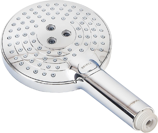Hansgrohe Raindance Select S Душевая стойка: термостат, верхний душ 24 см, ручной душ, цвет: хром 27115000
