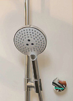 Hansgrohe Raindance Select S Душевая стойка:термостат,верхний душ 30 см,ручной душ, цвет: хром/белый 27133400