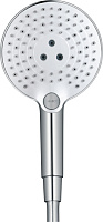 Hansgrohe Raindance Select S Душевая стойка:термостат,верхний душ 30 см,ручной душ, цвет: хром/белый 27133400