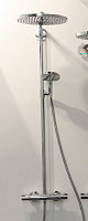Hansgrohe Raindance Select S Душевая стойка: термостат, верхний душ 24 см, ручной душ, цвет: хром 27129000
