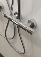 Hansgrohe Raindance Select S Душевая стойка: термостат, верхний душ 24 см, ручной душ, цвет: хром 27129000