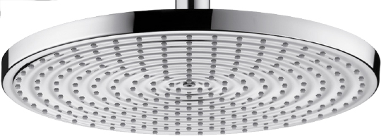 Hansgrohe Raindance Select S Душевая стойка: термостат, верхний душ 30 см, ручной душ, цвет: хром 27114000