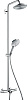Hansgrohe Raindance Select S Душевая стойка:термостат,излив,верхний душ 24 см,ручной душ, цвет: хром 27117000