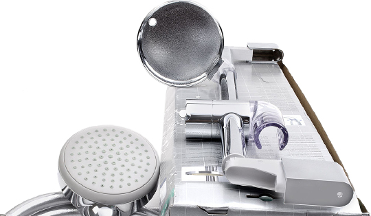 Hansgrohe Croma Душевой гарнитур: лейка 1 режим, мыльница, штанга 67 см, шланг 160 см, цвет: хром 27717000