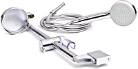 Hansgrohe Croma Душевой гарнитур: лейка 1 режим, мыльница, штанга 67 см, шланг 160 см, цвет: хром 27717000