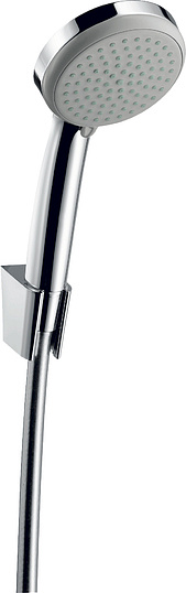 Hansgrohe Croma Душевая стойка: термостат, верхний душ EcoSmart 22 см, ручной душ, цвет: хром 27188000