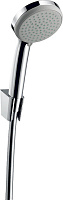 Hansgrohe Croma Душевая стойка: термостат, верхний душ EcoSmart 22 см, ручной душ, цвет: хром 27188000