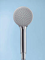 Hansgrohe Croma Душевая стойка: термостат, излив, верхний душ 22 см, ручной душ 4 режима, цвет: хром 27223000