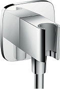 Hansgrohe FixFit Porter E Шланговое подключение с держателем для душа, цвет: хром 26485000